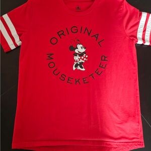 Disney Red Minnie Mouse Mouseketeer Tee